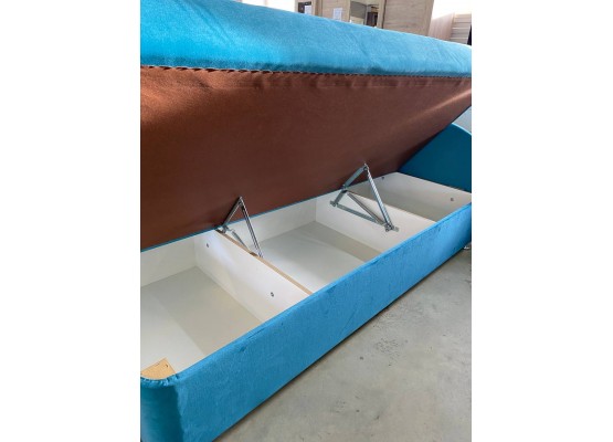 Тахта «Амелия» с ящиком для белья, Бурэ