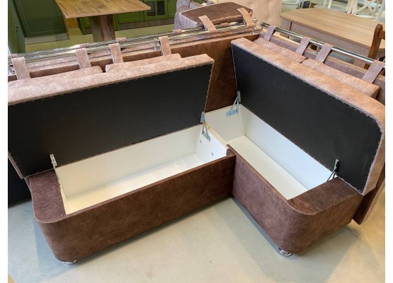 Кухонный уголок «Парма» с ящиком, Бурэ