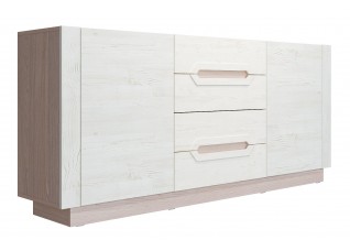 Комод Ривьера 1800х380х804 шимо светлый/дуб винтенберг/ингрит РИВ23