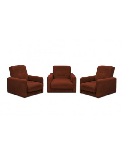 Кресло Милан коричневое, Фото Диван