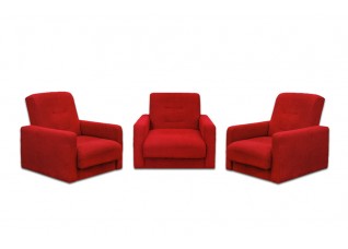 Кресло Милан красное