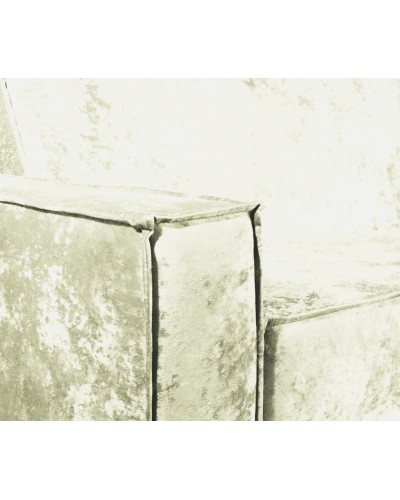 Диван Лофт книжка 120 бежевый плюш, узкие боковины, Фото Диван