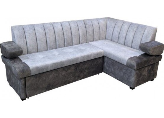 Кухонный угол «СТИЛЬ» дельфин/пружинная змейка/металлокаретка 210/130/65/h-90см, ИВОлайн