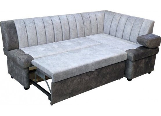 Кухонный угол «СТИЛЬ» дельфин/пружинная змейка/металлокаретка 210/130/65/h-90см, ИВОлайн