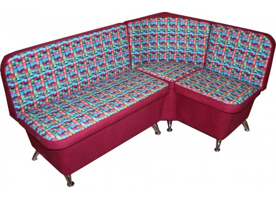 Кухонный угол «ГУРМАН» с ящиками 140/120/55/h-85см опора металл, ИВОлайн