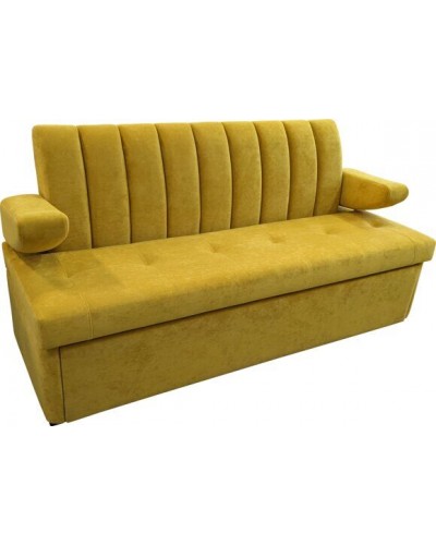 Диван прямой «СТИЛЬ» дельфин/пружинная змейка/металлокаретка 180/65/h-92см, ИВОлайн