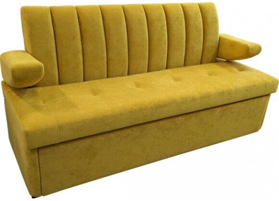 Диван прямой «СТИЛЬ» дельфин/пружинная змейка/металлокаретка 180/65/h-92см, ИВОлайн