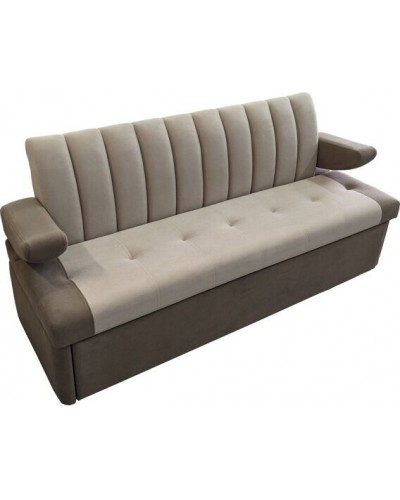 Диван прямой «СТИЛЬ» дельфин/пружинная змейка/металлокаретка 180/65/h-92см, ИВОлайн