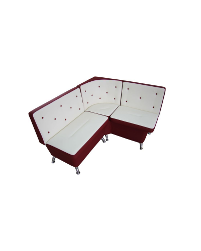 Кухонный угол «ГУРМАН» с ящиками 140/120/55/h-85см опора металл, ИВОлайн