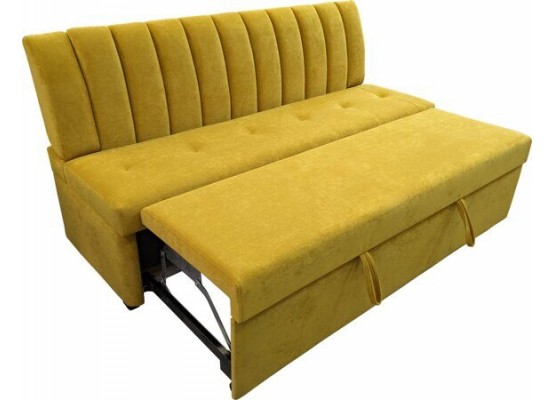 Диван прямой «СТИЛЬ» дельфин/пружинная змейка/металлокаретка 180/65/h-92см, ИВОлайн