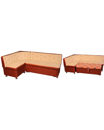 Кухонный угол «ДИПЛОМАТ» дельфин 200/120/62/h-80см, ИВОлайн