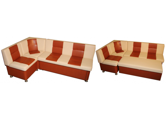 Кухонный угол «ДИПЛОМАТ» дельфин 200/120/62/h-80см, ИВОлайн