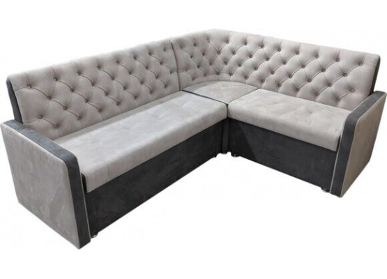 Кухонный уголок-трансформер «ФАВОРИТ» дельфин/металлокаретка 200/120/65/h-88cм, ИВОлайн