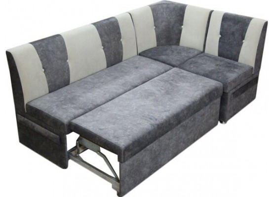 Кухонный уголок-трансформер «ФАВОРИТ» дельфин/металлокаретка 200/120/65/h-88cм, ИВОлайн