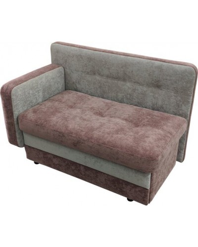 Диван «ФОРСАЖ» раскладная кушетка 120/68/h-82см, ИВОлайн