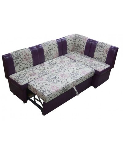 Кухонный угол «ПАРТНЕР» дельфин/пружинная змейка/металлокаретка 200/120/56/h-83см, ИВОлайн