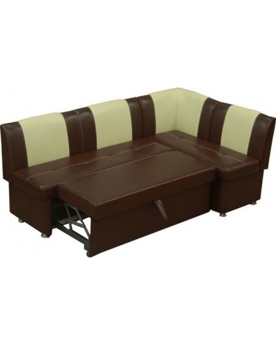 Кухонный угол «ПАРТНЕР» дельфин/пружинная змейка/металлокаретка 200/120/56/h-83см, ИВОлайн