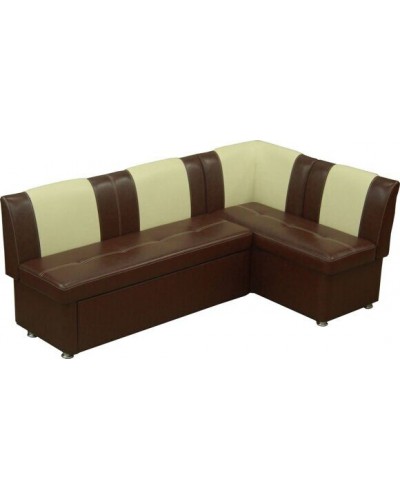 Кухонный угол «ПАРТНЕР» дельфин/пружинная змейка/металлокаретка 200/120/56/h-83см, ИВОлайн