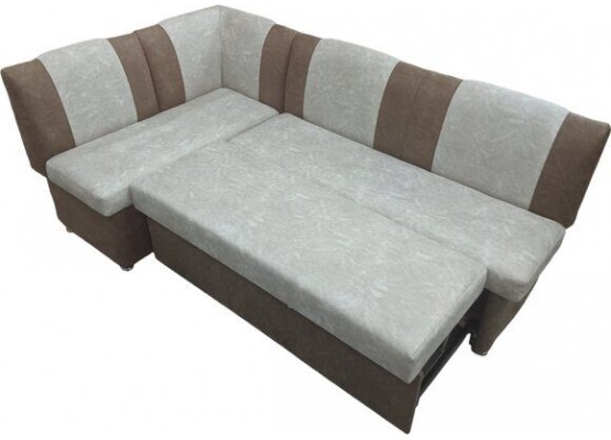 Кухонный угол «ПАРТНЕР» дельфин/пружинная змейка/металлокаретка 200/120/56/h-83см, ИВОлайн