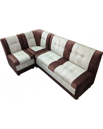 Кухонный угол «КАПРИЗ» дельфин/металлокаретка 210/125/70/h-88см, ИВОлайн