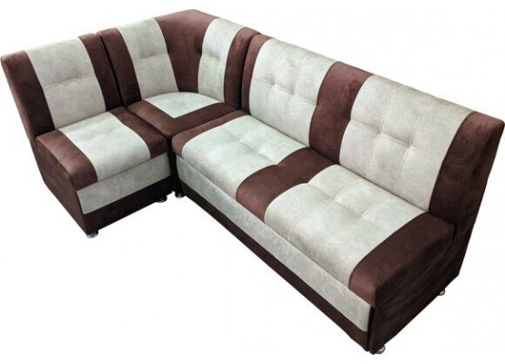 Кухонный угол «КАПРИЗ» дельфин/металлокаретка 210/125/70/h-88см, ИВОлайн