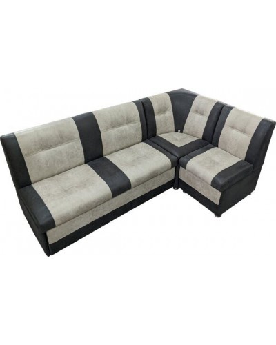 Кухонный угол «КАПРИЗ» дельфин/металлокаретка 210/125/70/h-88см, ИВОлайн