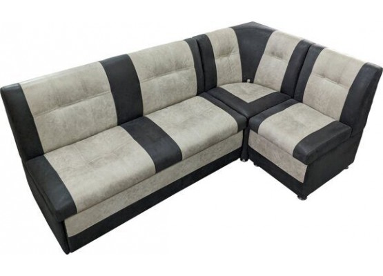 Кухонный угол «КАПРИЗ» дельфин/металлокаретка 210/125/70/h-88см, ИВОлайн