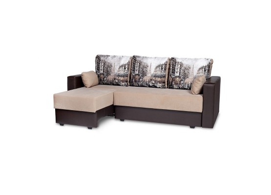 Прямой диван "Оливия-2" тик-так, Карина Мебель