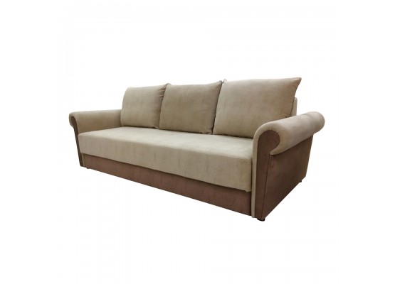 Диван-кровать "Рокки-2" с классическими подлокотниками еврокнижка, Карина Мебель