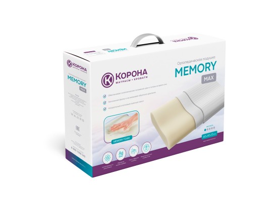 Анатомическая подушка «Memory Max», Корона