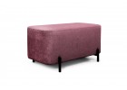 Банкетка "Портленд" Вариант 4 Торонто бордовый, МебельГрад