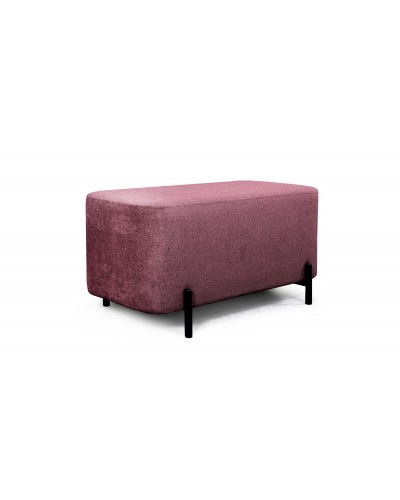 Банкетка "Портленд" Вариант 4 Торонто бордовый, МебельГрад