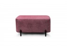 Банкетка "Портленд" Вариант 4 Торонто бордовый, МебельГрад