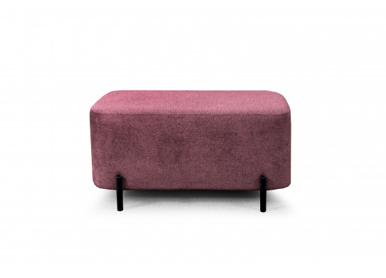 Банкетка "Портленд" Вариант 4 Торонто бордовый, МебельГрад