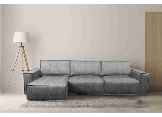 Диван-кровать угловой "Тулон 7" Вариант 1, МебельГрад