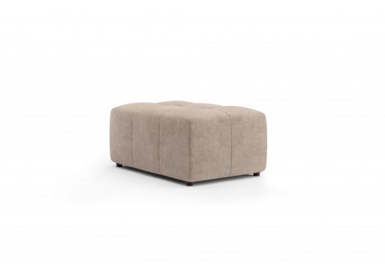 Пуф малый "Торонто" Вариант 1 Торонто бежевый, МебельГрад