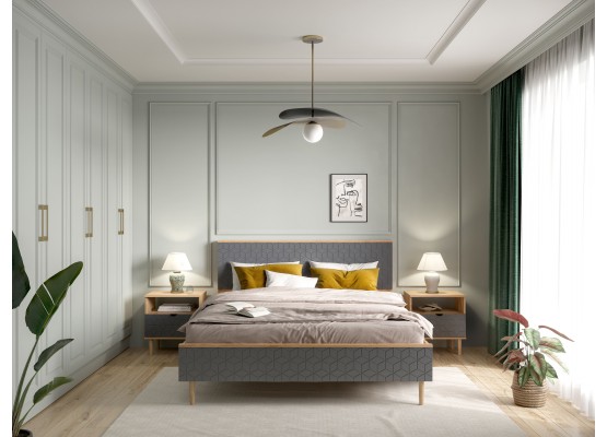 Тумба 1 ящ "Денвер" спальня, МебельГрад