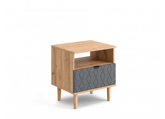 Тумба 1 ящ "Денвер" спальня, МебельГрад