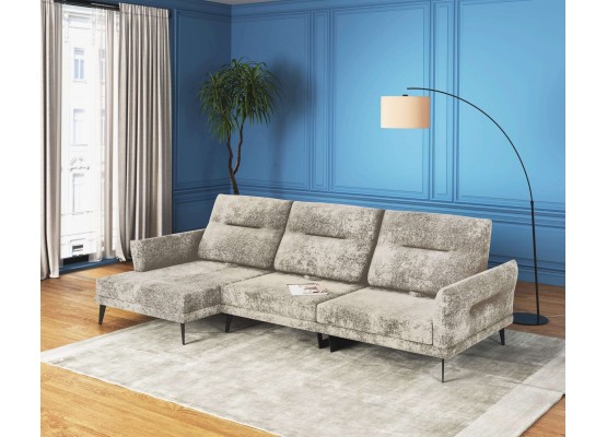 Диван модульный "Портленд-2" вариант 3 левый, МебельГрад