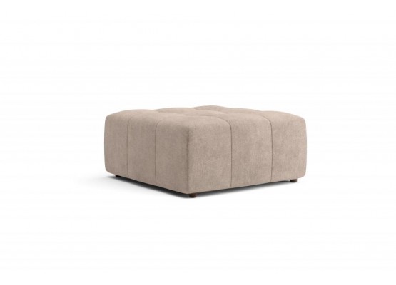 Пуф большой "Торонто" Вариант 1 Торонто бежевый, МебельГрад