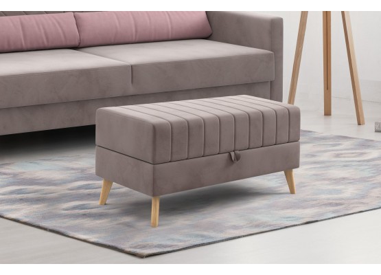 Банкетка "Норд" Вариант 4 Альба мокко, МебельГрад