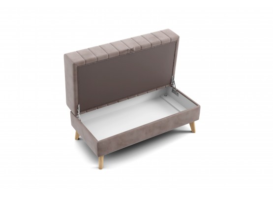 Банкетка "Норд" Вариант 4 Альба мокко, МебельГрад