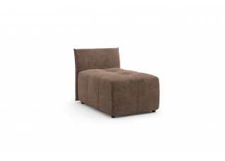 Пуф малый с боковиной "Торонто" Вариант 2 Торонто коричневый