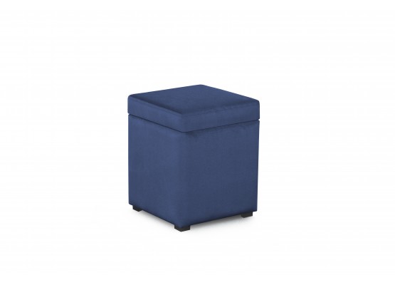 Банкетка № 20 Вариант 2 Альба синий, МебельГрад