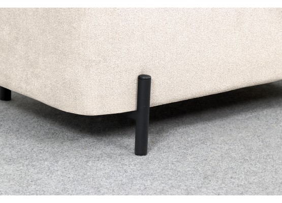 Банкетка "Портленд" Вариант 1 Торонто бежевый, МебельГрад