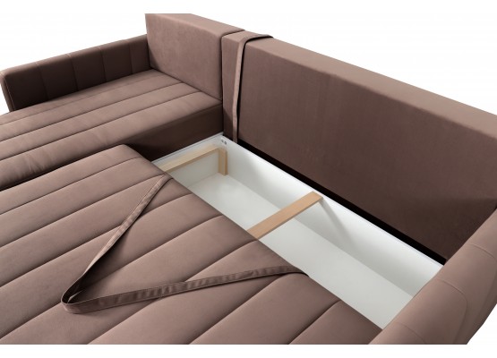 Угловой диван-кровать "Ларио" Вариант 4, МебельГрад