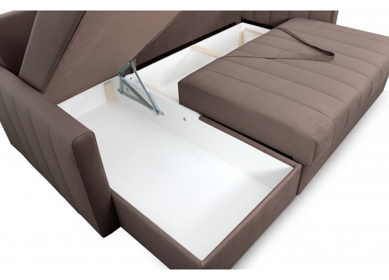 Угловой диван-кровать "Ларио" Вариант 4, МебельГрад