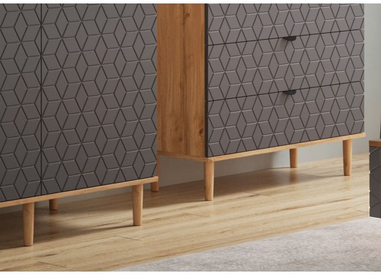 Спальный гарнитур "Денвер" композиция #1, МебельГрад