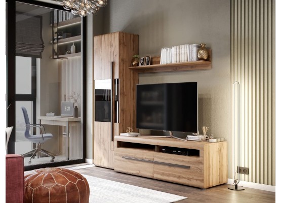 Модульная гостиная "Ницца" композиция #1, МебельГрад