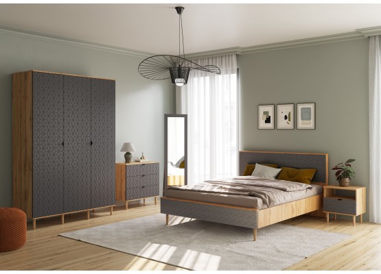 Спальный гарнитур "Денвер" композиция #1, МебельГрад